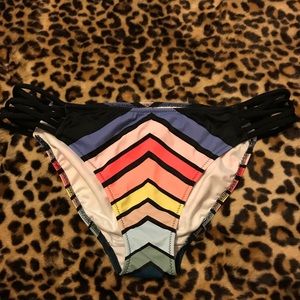 Victoria’s Secret colorful strappy bikini bottom
